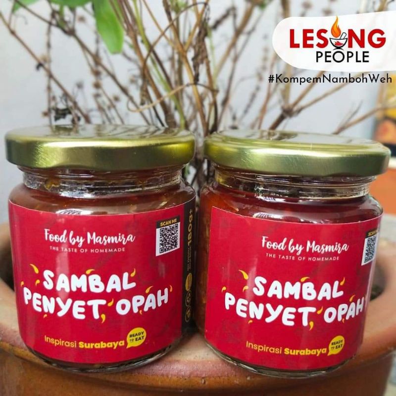 Sambal Penyet Opah By Masmira Sambal Nyet Sambal Pedas Shopee