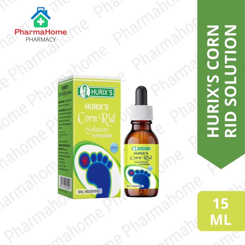 HURIX'S CORN RID SOLUTION 15ML | Shopee Malaysia