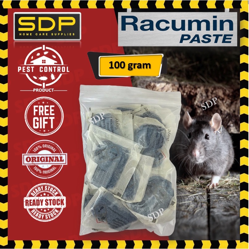RACUMIN PASTE 100g Ubat Tikus / Racun Tikus Berkesan!! Effective!! Rat
