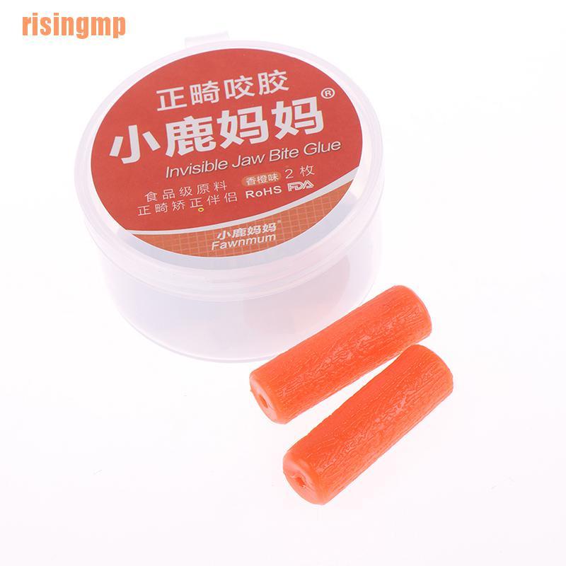 risingmp/// 2pcs Teeth Chewie Dental Patient Tooth Aligner Chewies