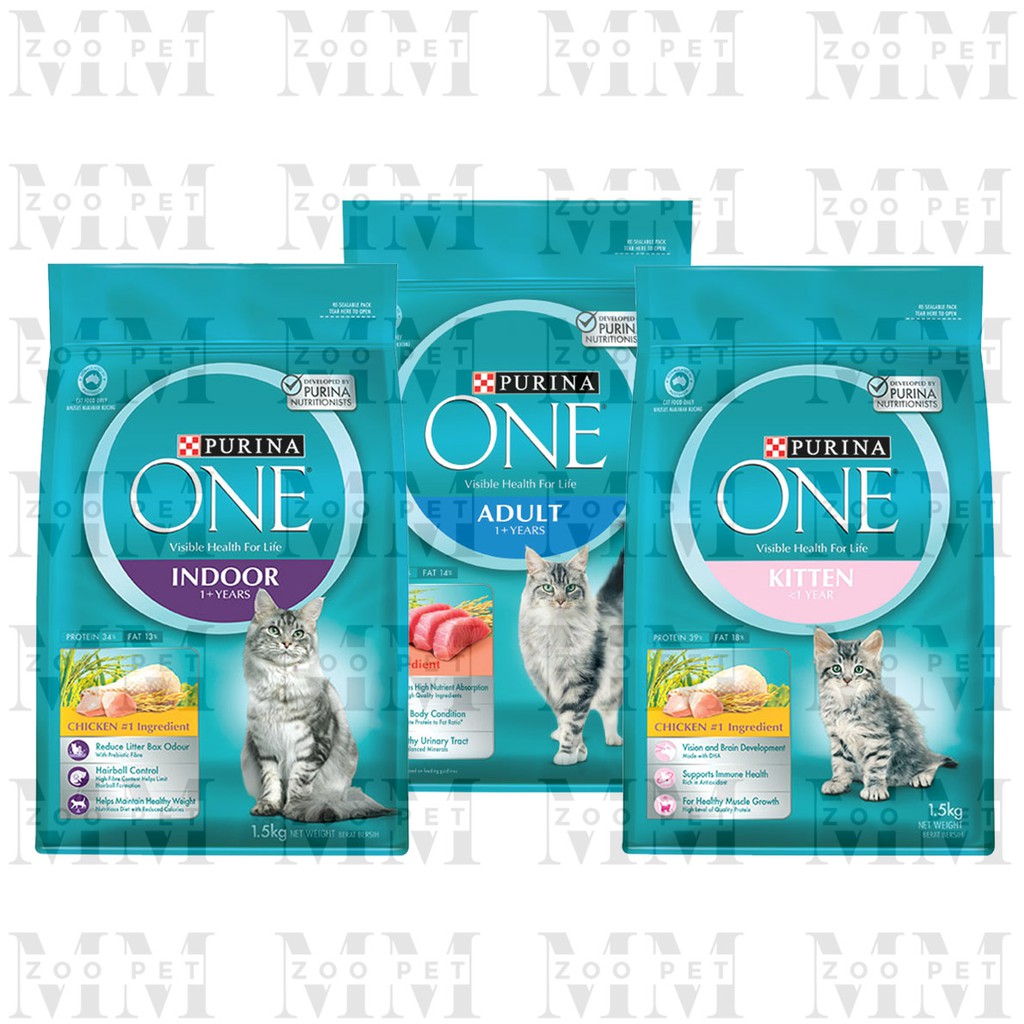 Purina One Cat Food Makanan Kucing 1.5KG