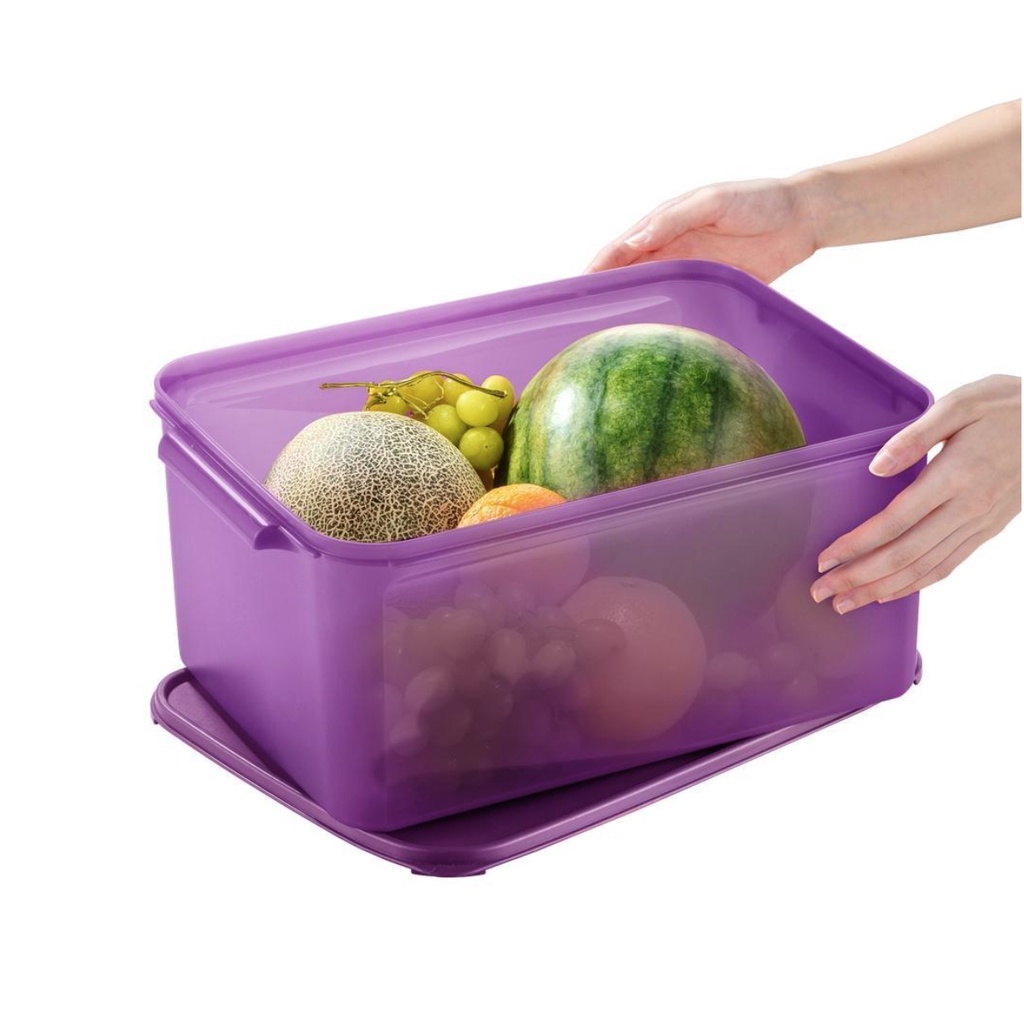Tupperware Jumbo Modular Keeper (1) 15L Bekas Besar Jumbo Purple Red ...