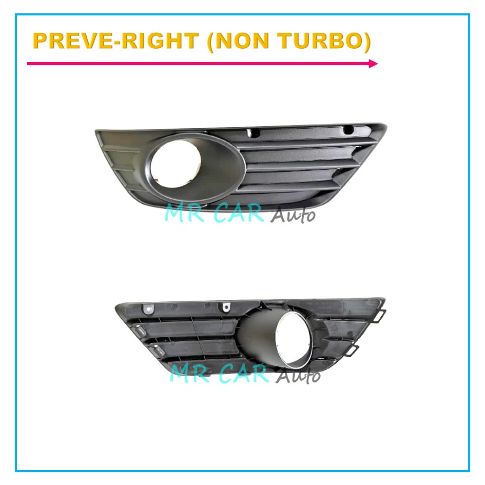 Proton Preve Suprima Front Fog Lamp Cover Original Shopee Malaysia