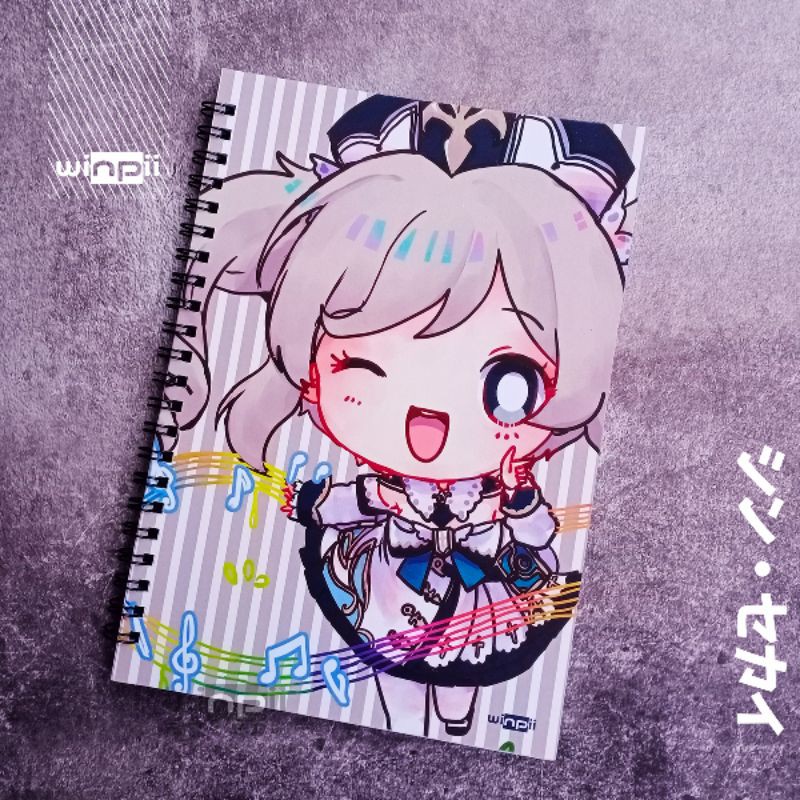 Barbara Game Genshin Impact Notebook | Shopee Malaysia