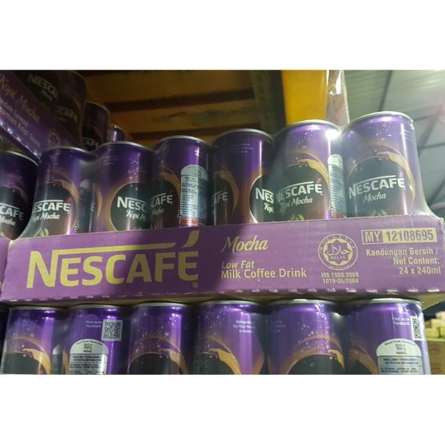 Nescafe Mocha Ml X Cans Carton Shopee Malaysia