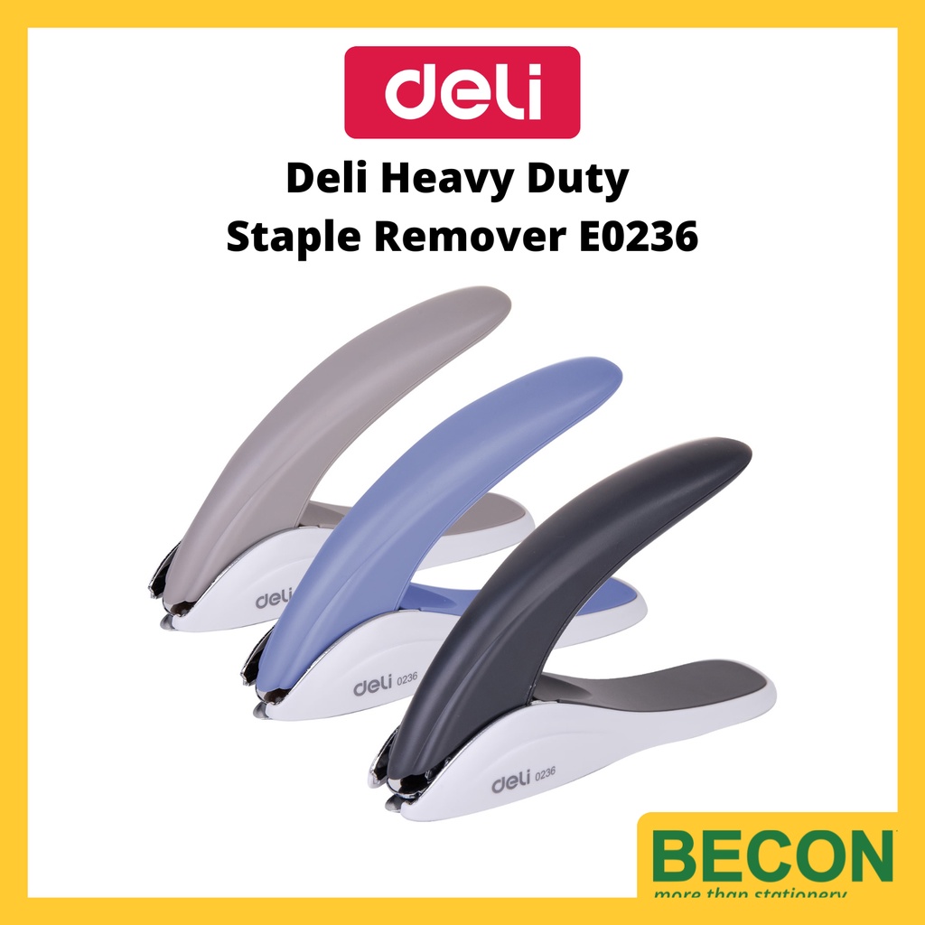 Deli Heavy Duty ABS Cover Staple Remover E0236 (capacity-80 sheets ...