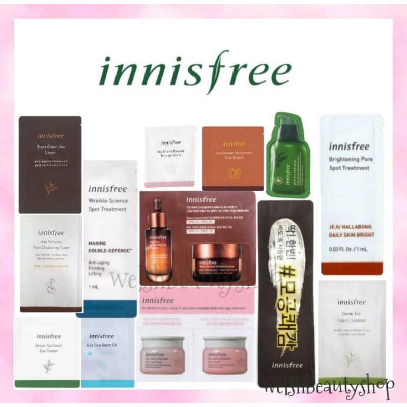 INNISFREE SkinCare Sample Collection | Shopee Malaysia