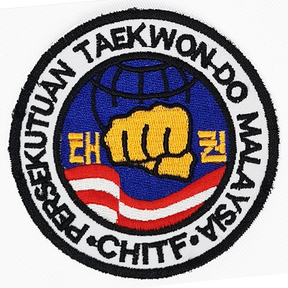 Taekwondo Malaysia logo WT CHITF ITF ITFM MGTF MITF GTF IGTF Patches ...