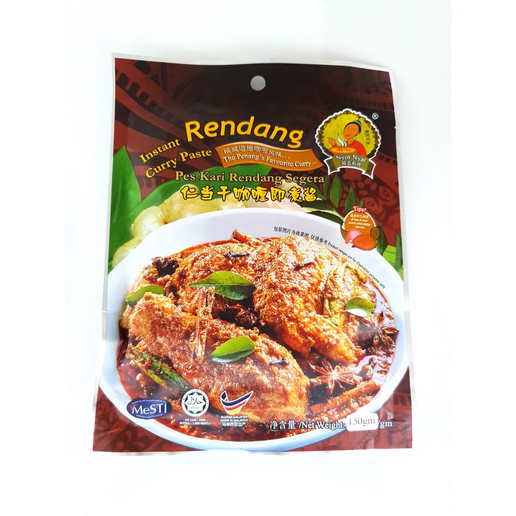 Nyor Nyar Instant Rendang Curry Paste (Halal) | Shopee Malaysia