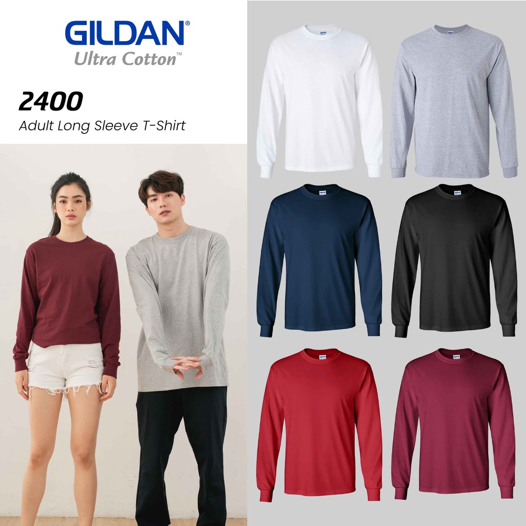 Gildan® Ultra Cotton® 2400 - Adult Long Sleeve T-Shirt