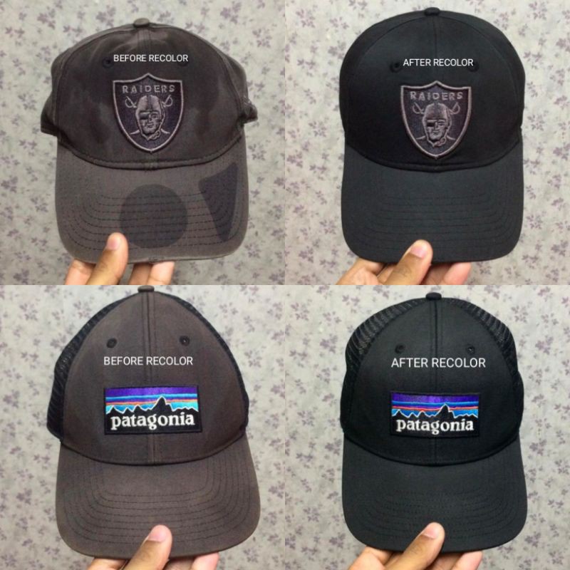CAP RECOLOR SERVICE BRIM RECOLOR UPPER BODY RECOLOR SNAPBACK ...