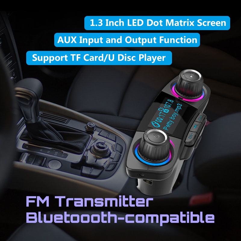 Car Hands-free Bt06 Car Bluetooth Mp3 Player Multi-function