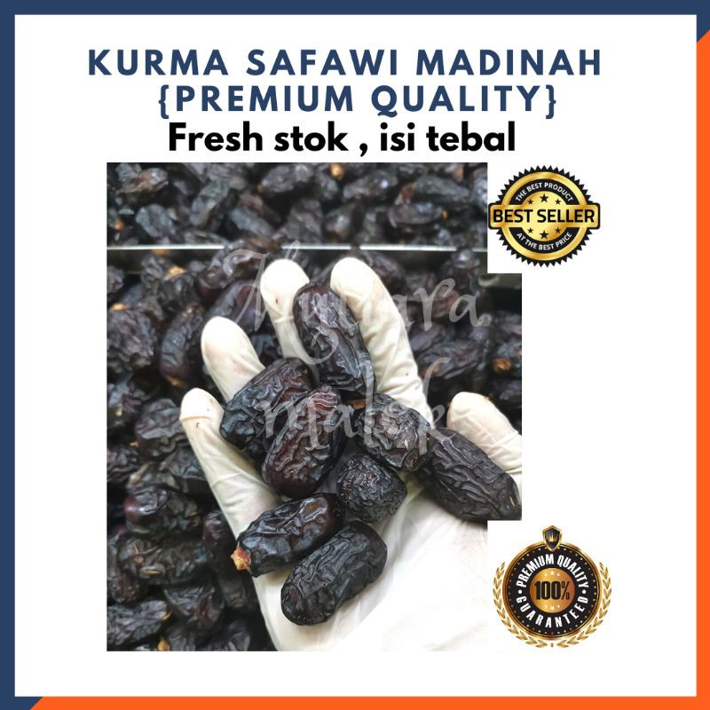 💥promo💥kurma Safawi Madinah Premium [250gm 500gm 1 Kg] Premium Quality