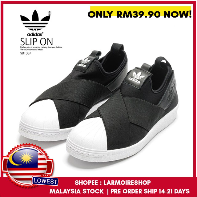 Kasut adidas cheap slip on