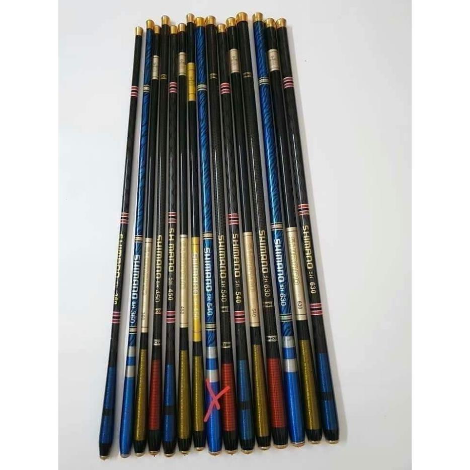 Shimano 5h Hand Fishing Rod 3m6,4m5,5m4,6m3 Comes with Extra Rod [CT-2 ...