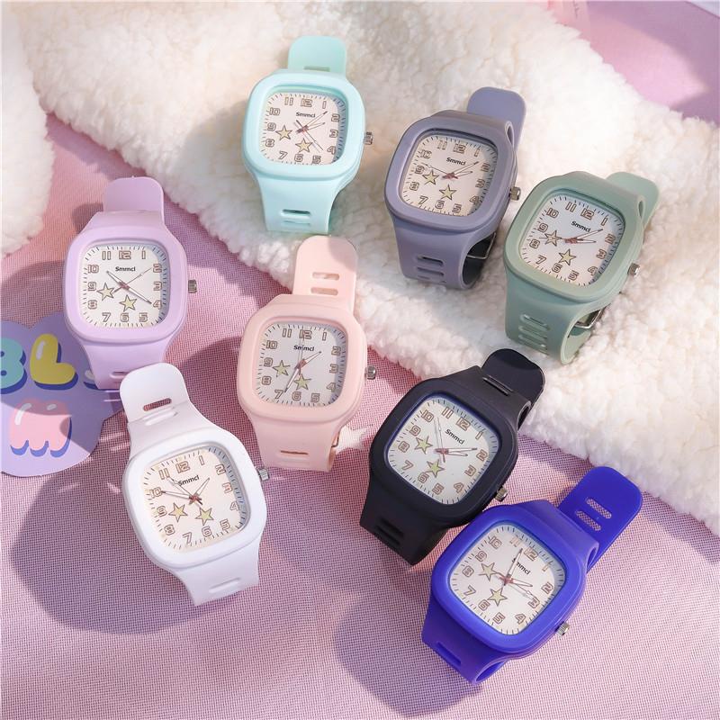 Boys and Girls Anti-fall Watch New Cute Children's Watch | Shopee Malaysia