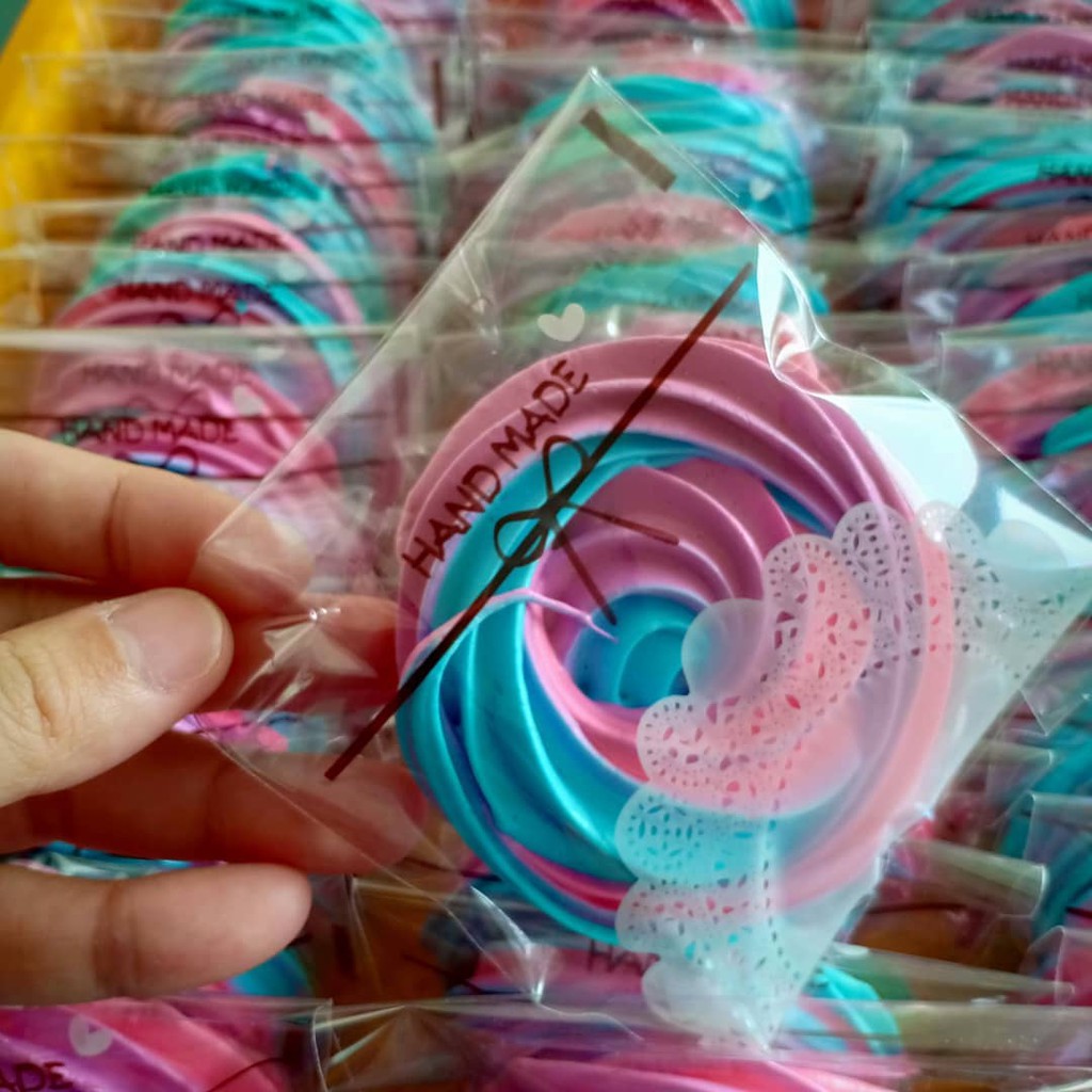 {READY STOCK} Halal Meringue Roses Vanila (Bulk 40 pcs/set) | Shopee ...