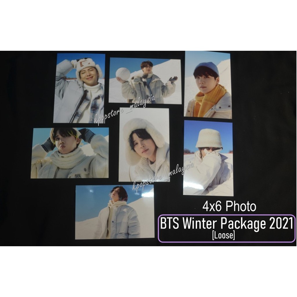  ReadyStock CLEARANCE OFFICIAL 4X6 Photo BTS OFFICIAL WINTER PACKAGE 