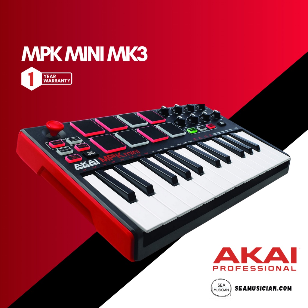 Akai MPK Mini MkIII 25-Key MIDI Controller