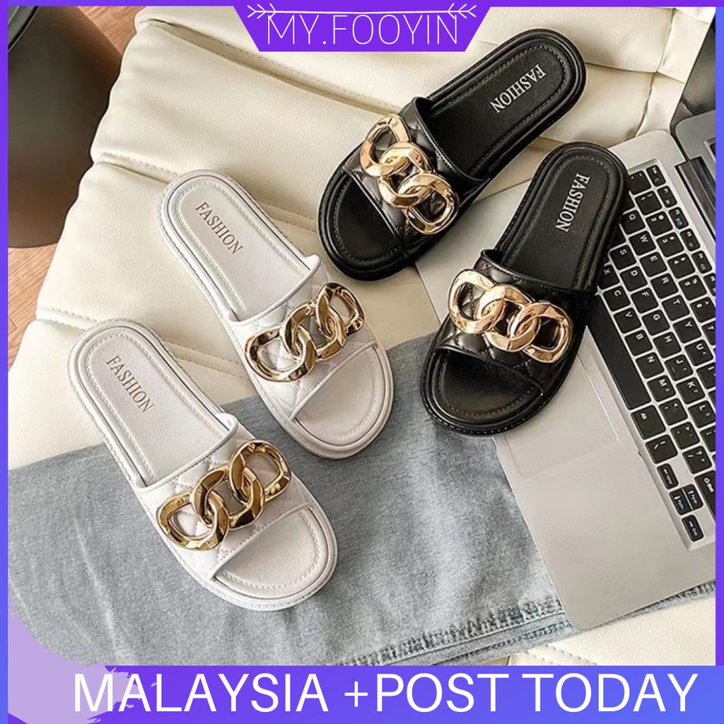 K7 READY STOCK MYFOOYIN Women Sandal Shoes Wanita Selipar | Shopee Malaysia