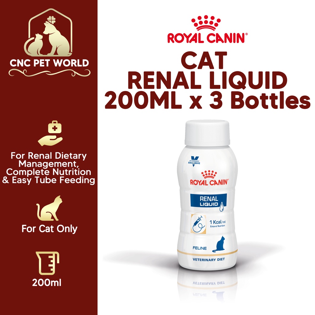 Royal Canin Vet Diet Recovery Liquid 3 x 200ml. Premium Service