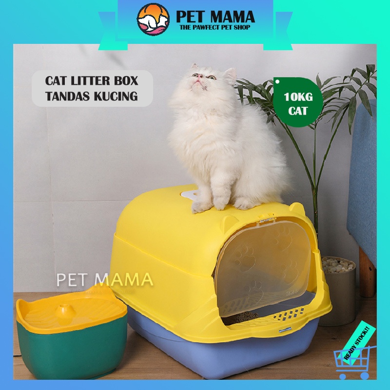 PETMAMA Cat Toilet Cat Litter Toilet Box Jumbo HS015 Shopee Malaysia