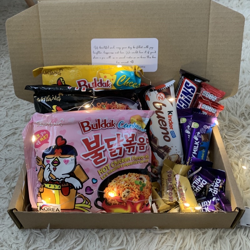 PROMO [SAMYANG EDITION] CHOCOLATE BOX GIFT BOX Surprise Box Samyang ...