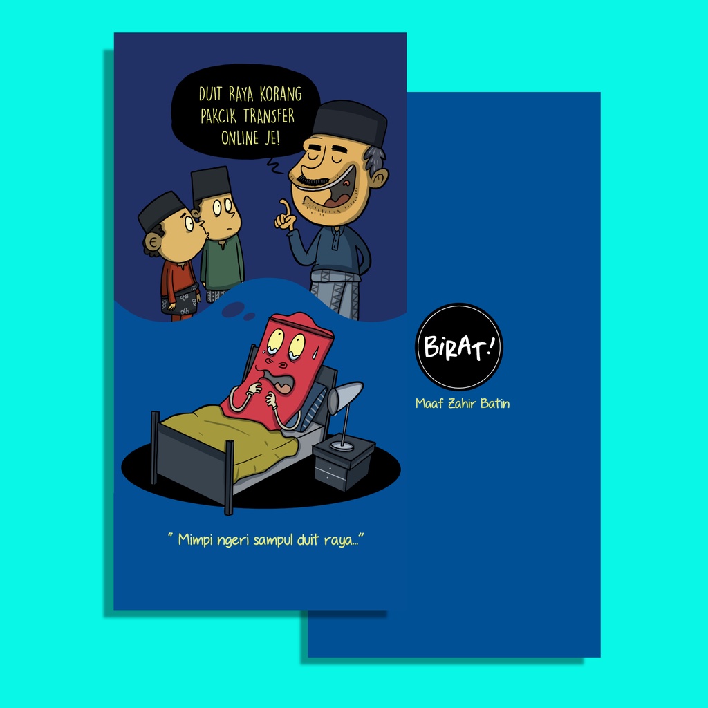 Sampul Duit Raya Komik Birat 2022 - Mimpi Ngeri Sampul Raya (10pcs/1 ...