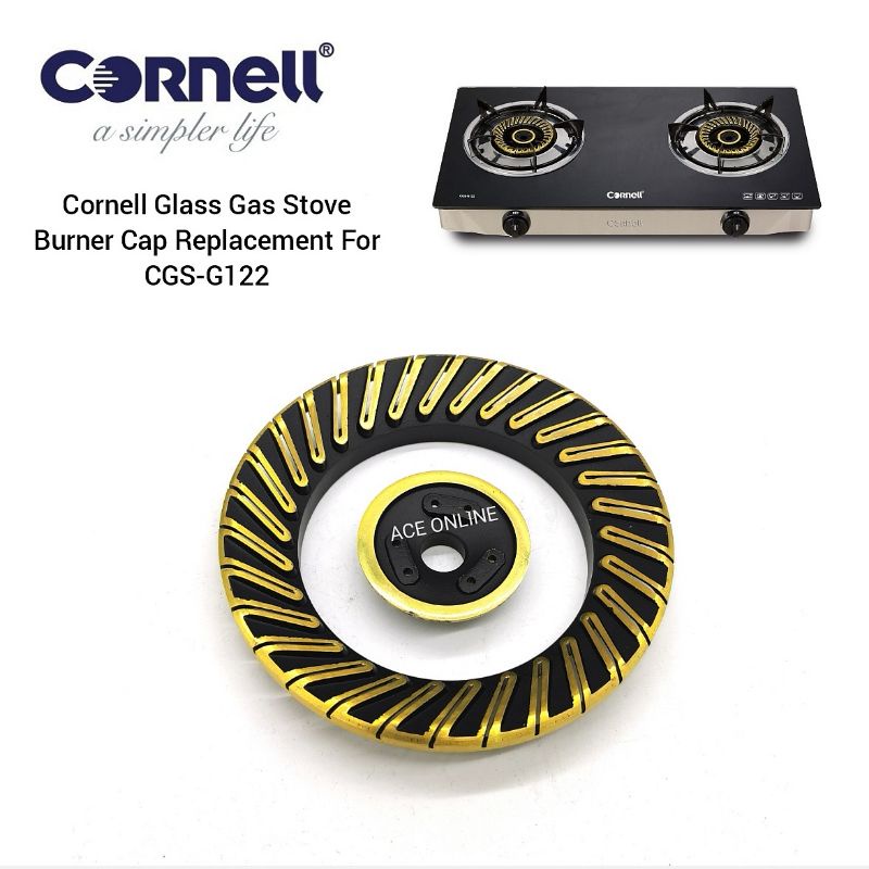 Cornell Glass Gas Stove Burner Cap Replacement For CGSG122 Shopee