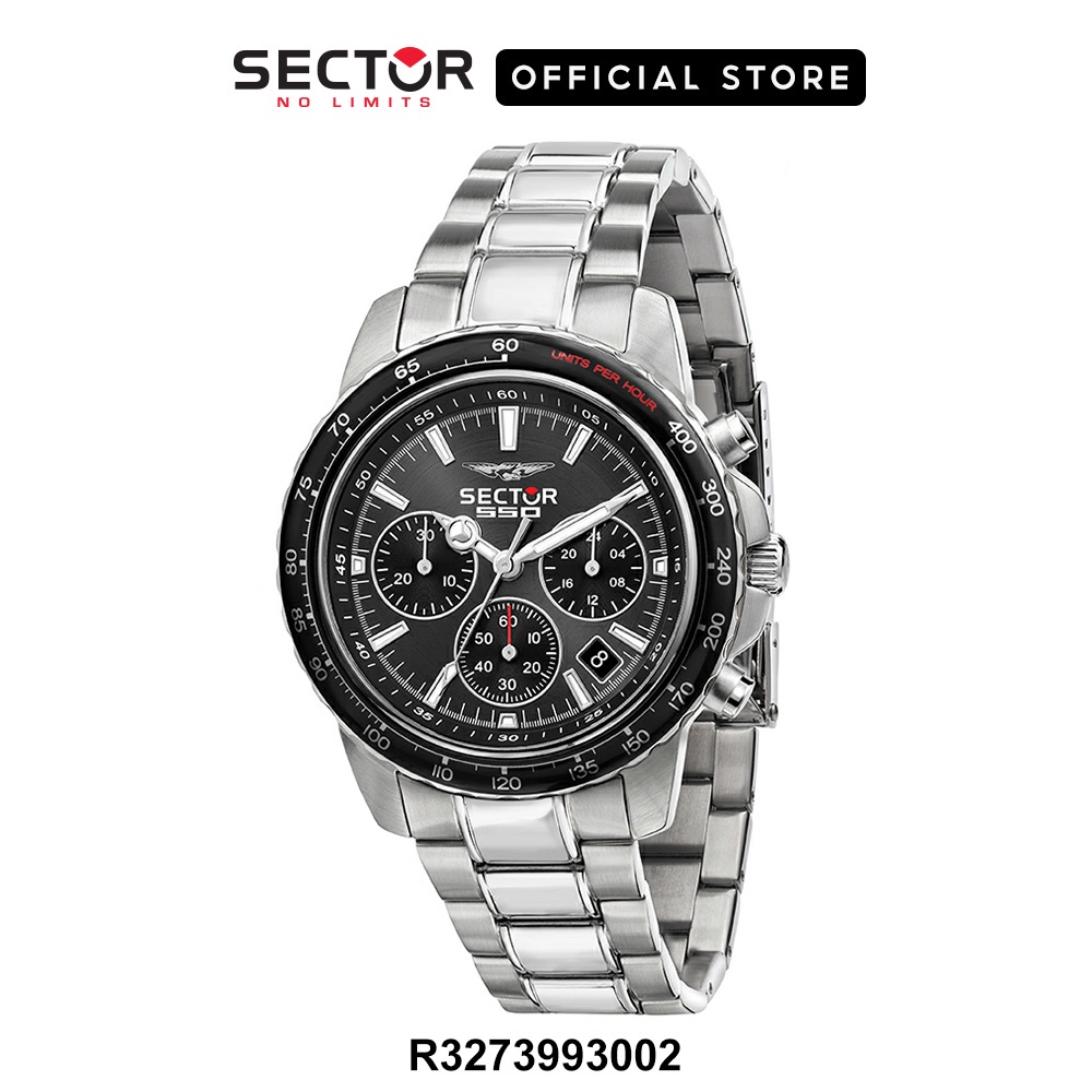 Sector 550 Vintage Men s Stainless Steel Quartz Chronograph Watch R3273993002 R3273993003 Shopee Malaysia