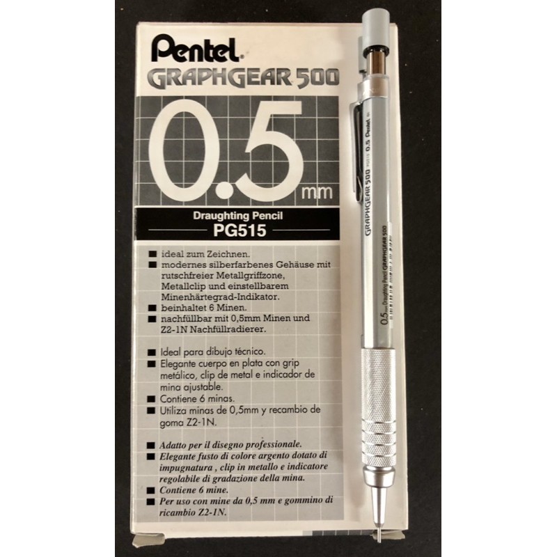 Pentel Graphgear 500 (0.5mm) Draughting Pencil Shopee Malaysia