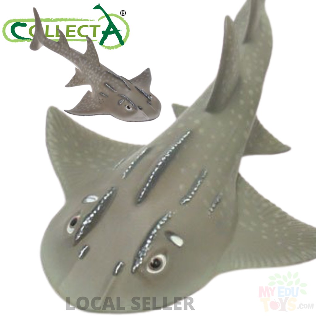 Shark Ray (Bowmouth Guitarfish) - CollectA 88804 Sea Life Animal Toys ...