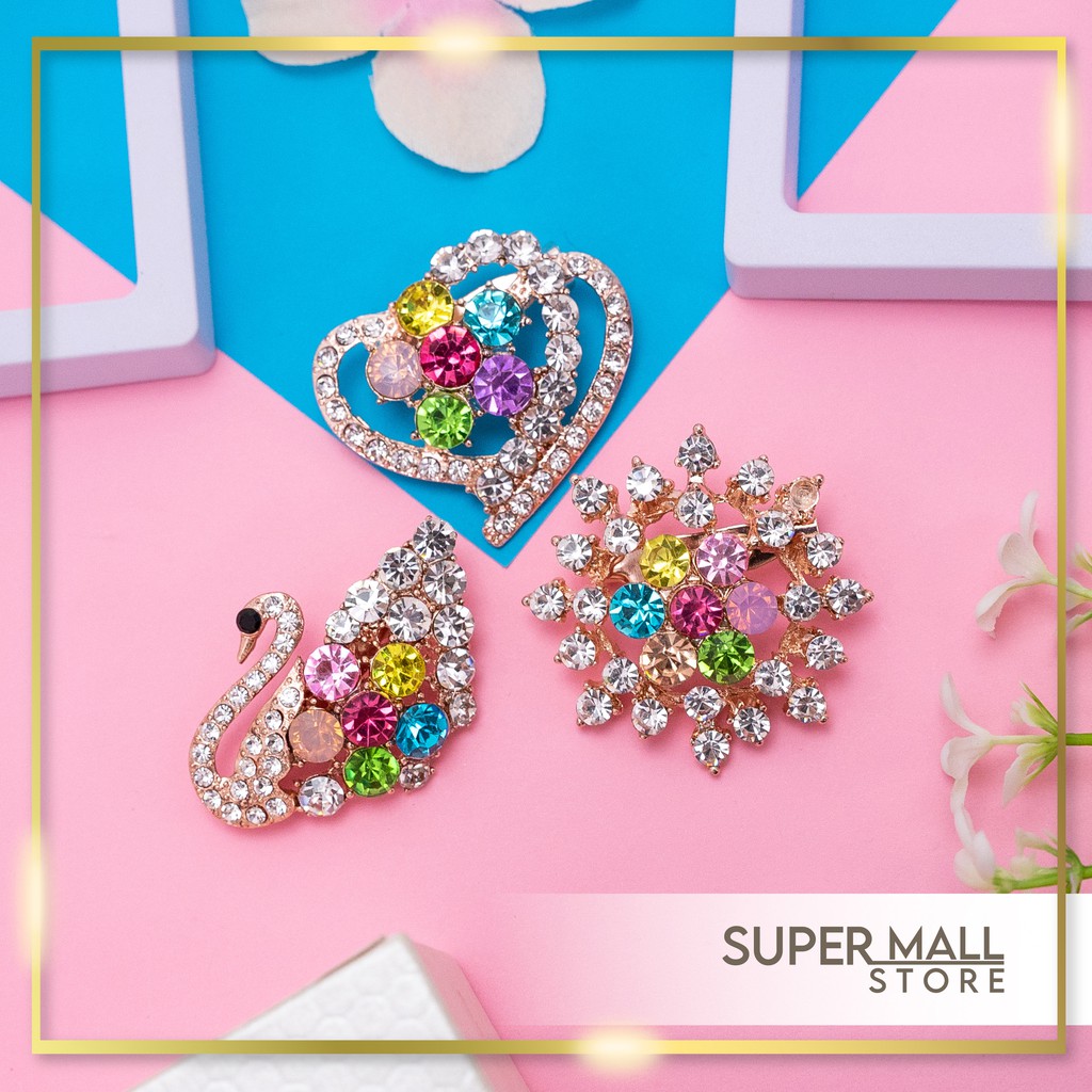 Kerongsang Bahu Brooch Korea Premium Kerongsang Bahu High Quality Korea Brooch Bahu Kiri Kanan Shopee Malaysia