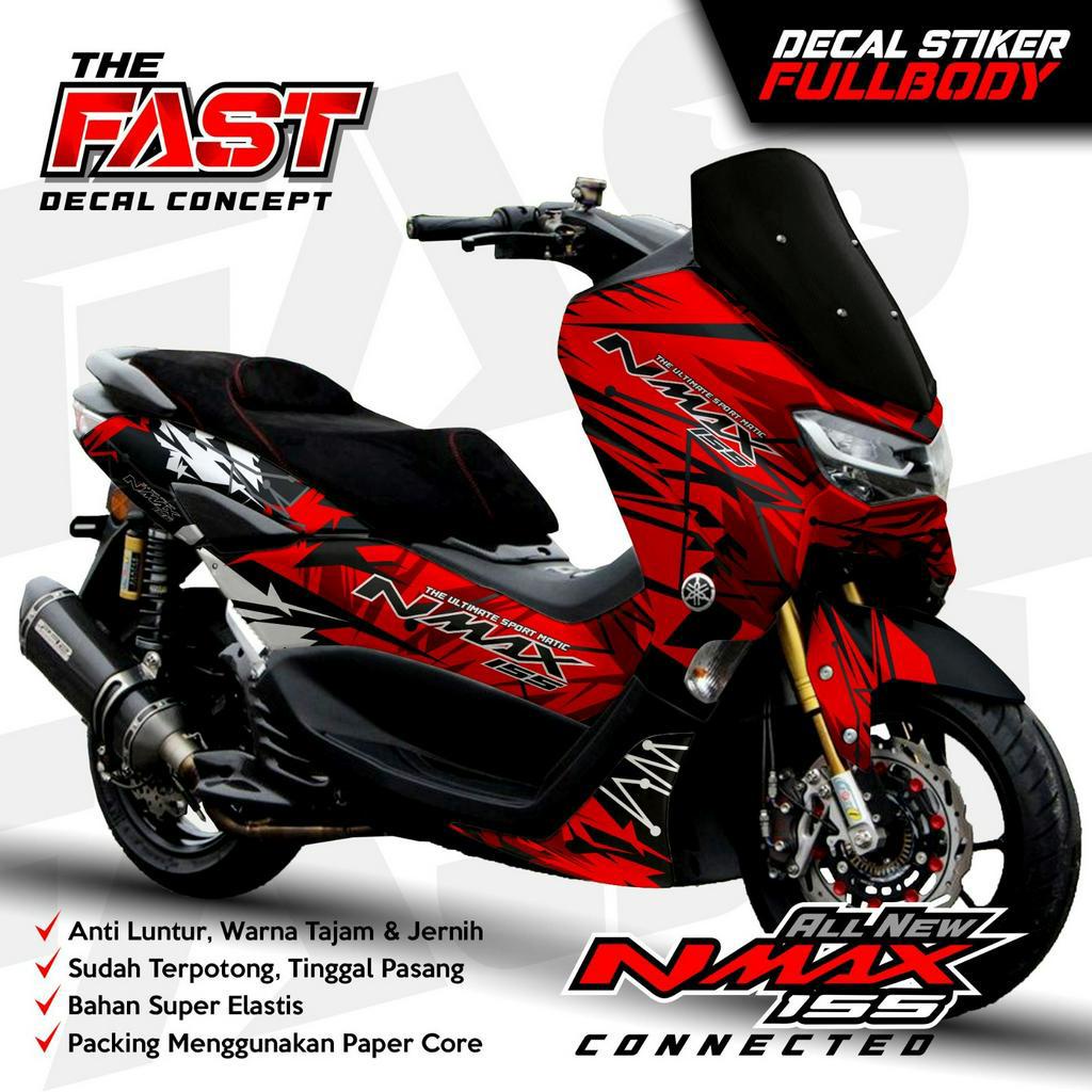 Decal Sticker Yamaha Nmax 155 new Fullbody racing Decal Sticker Nmax