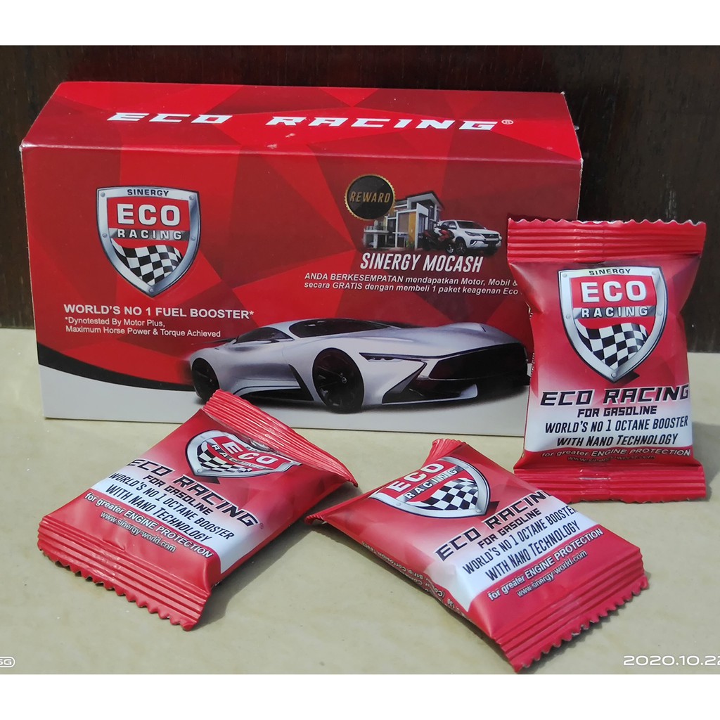 ECO RACING CAR FUEL BOOSTER 1 box/10 tablet Shopee Malaysia