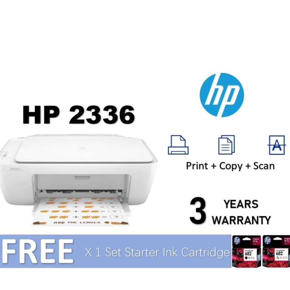 HP Deskjet Ink Advantage 2336 Home Use All In One Printer (Print, Scan ...