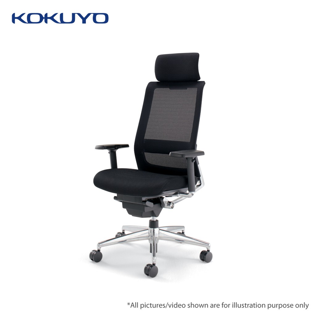 KOKUYO Airfort Air Lumbar Ergonomic Office Chair For Home And