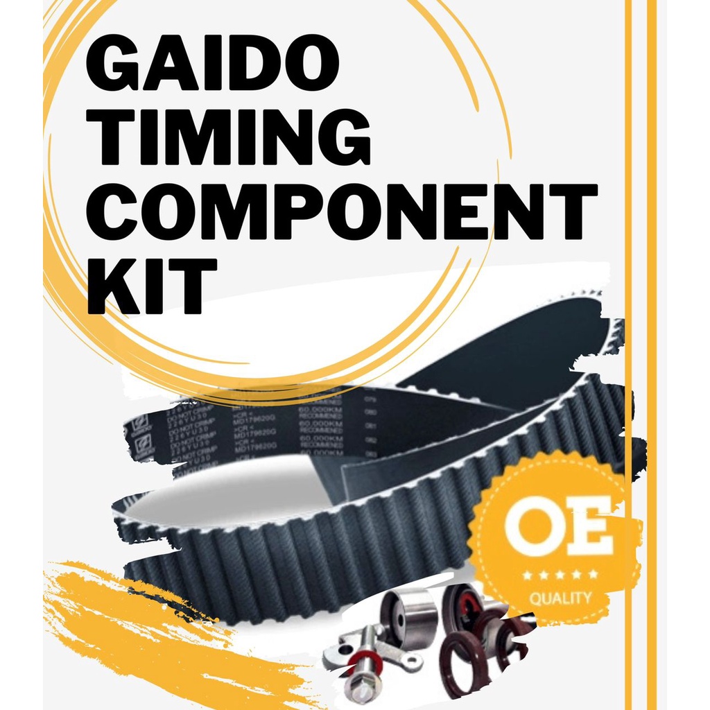 GAIDO Timing Belt Kit Toyota Land Cruiser 1HD 24V, Toyota Land