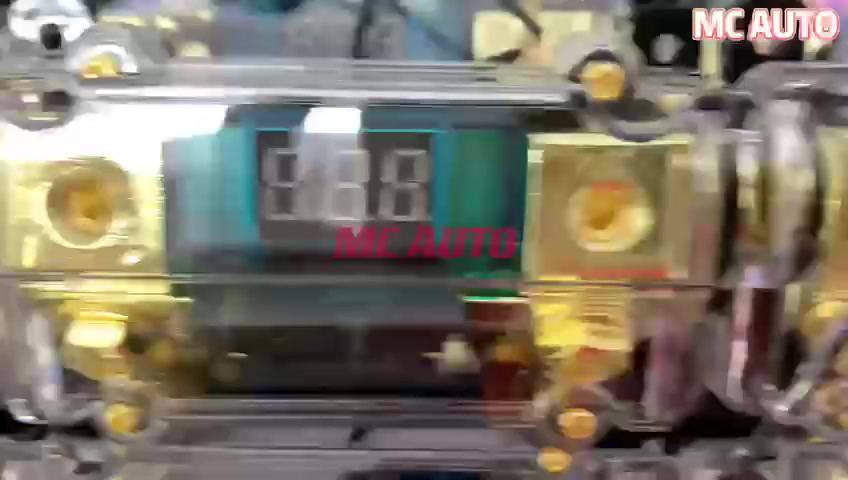 Power Amplifier Digital Fuse Holder With Meter Power Amp Fuse Fius ...