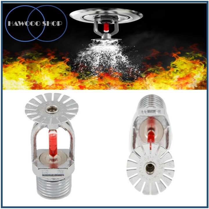 💥 Ready Stock 💥 DN15 68℃ Pendent Temperature Fire Sprinkler Water Heads ...