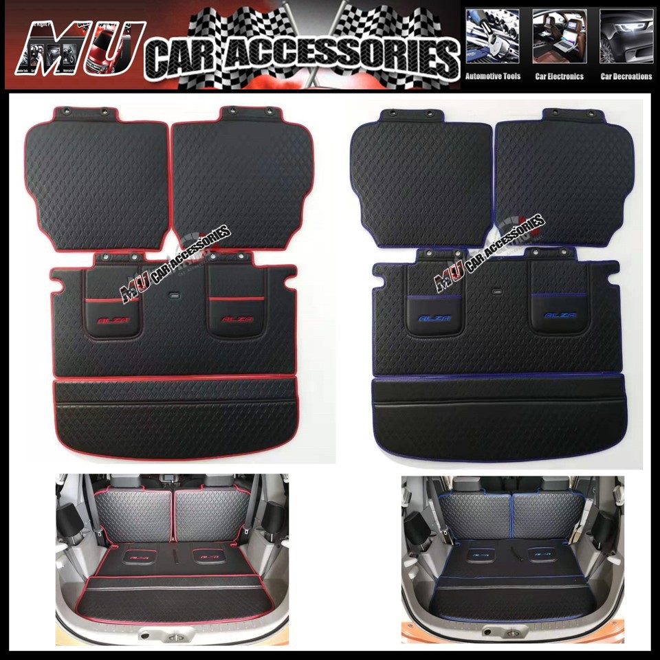 Perodua Myvi 2018-2019 Axia Alza Aruz Exora Leather Rear Boot Cargo Car ...