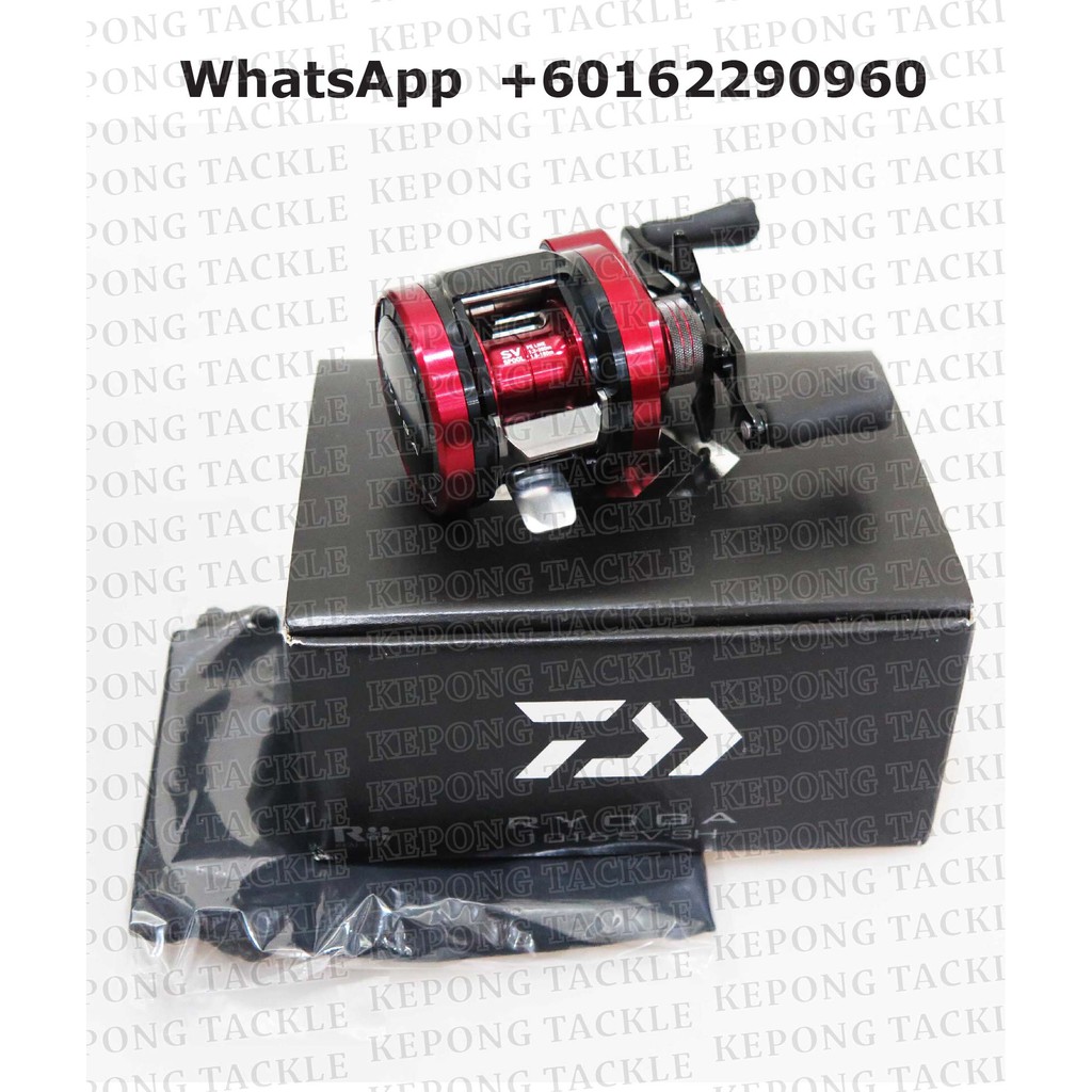 DAIWA fishing reel RYOGA 1016SV-SH RED JDM Right Handle Reel WITH 1 YEAR  LOCAL WARRANTY & FREE GIFT Limited edition