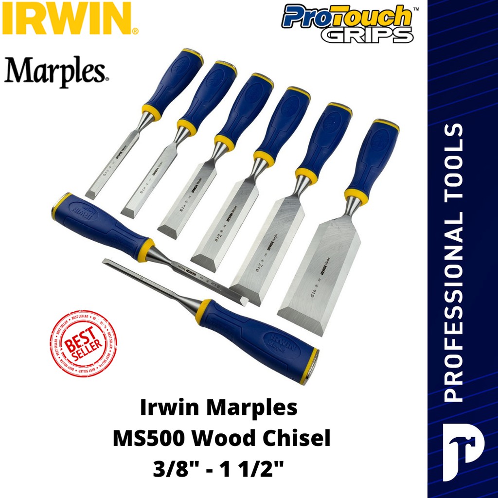 Irwin Marples Wood Chisel MS500 Heavy Duty Chisel [3/8