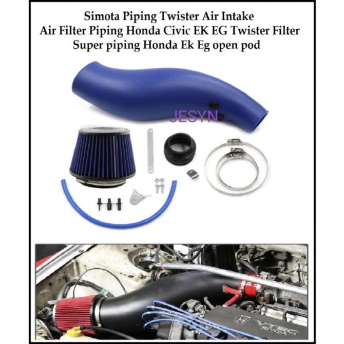 SIMOTA PIPING TWISTER AIR INTAKE / AIR FILTER PIPING CIVIC EK EG ...