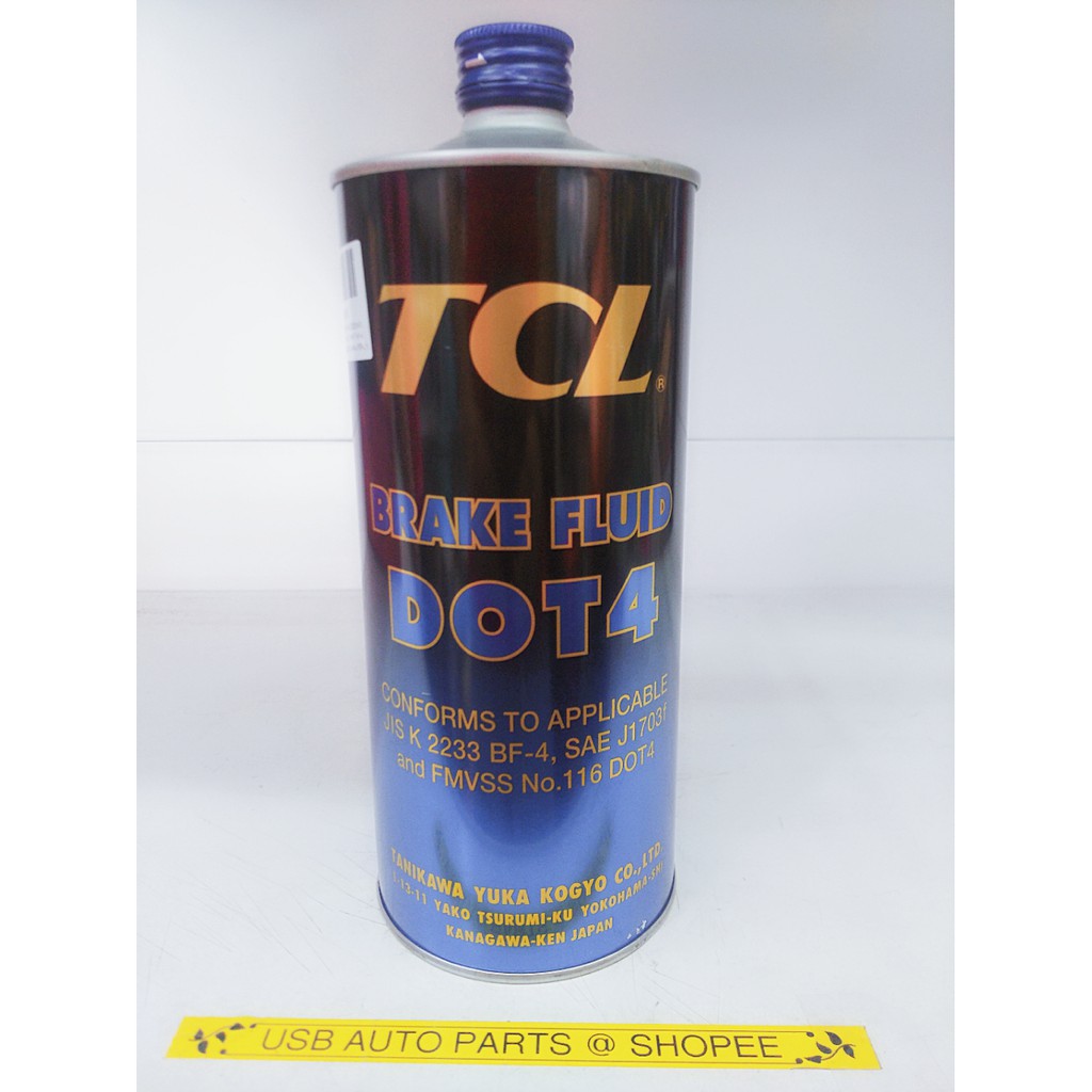TCL DOT 4 Brake Fluid Clutch Fluid / Oil Super Heavy duty Japan Made