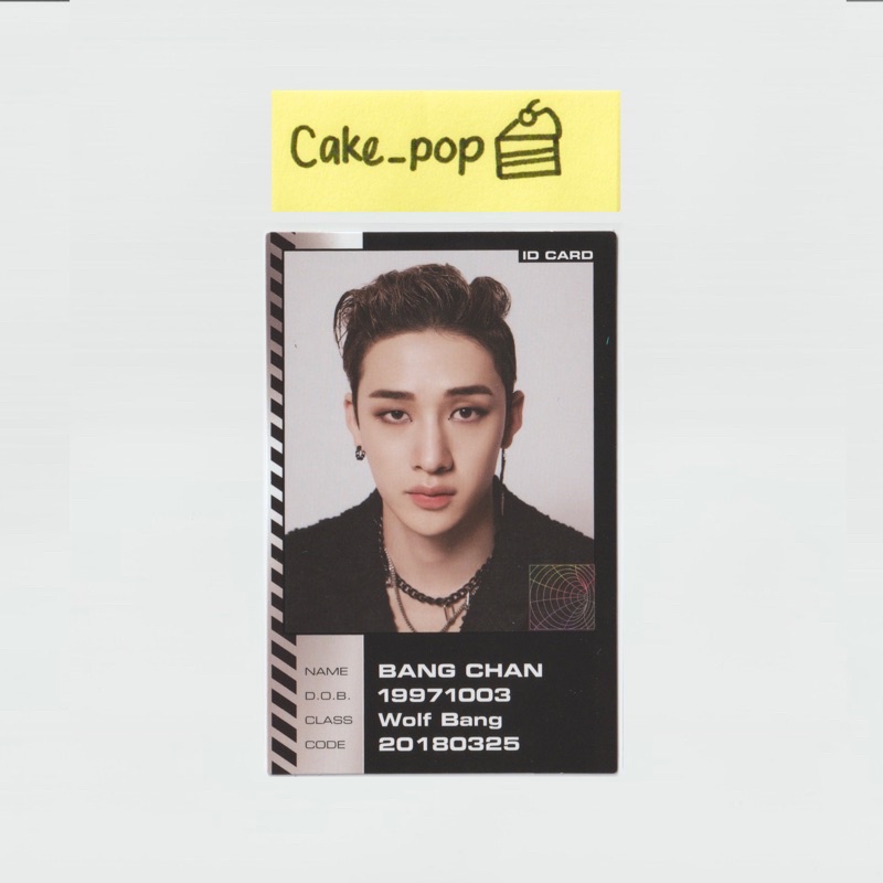 OFFICIAL] Photocard id photo Oddinary Stray kids Bang Chan Lee
