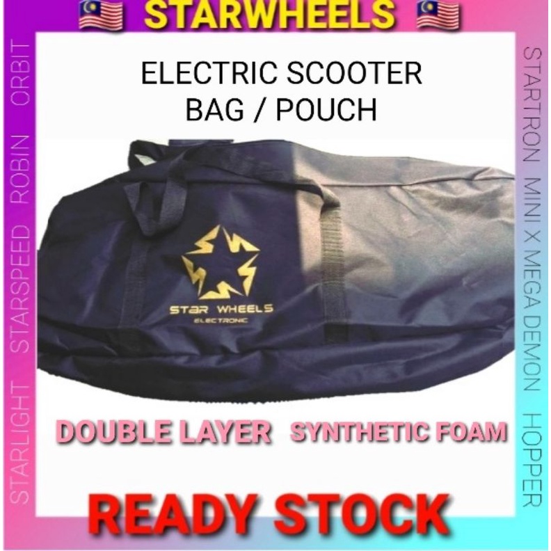 Electric Scooter EScooter Carry Bag Pouch for E Scooters Starlight