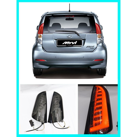PERODUA MYVI 2005-2010 1st Generation DYNAMIC LED REAR TAIL LAMP WITH ...
