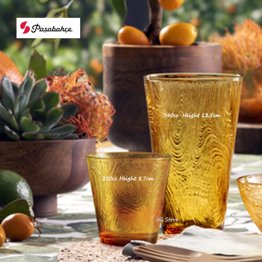 6 Pcs Pasabahce Long Drink Tumbler (Linden Series - 340cc) | Shopee ...