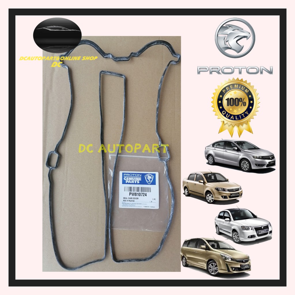 ENGINE VALVE COVER GASKET PROTON SAGA BLM FL FLX EXORA BOLT PREVE IRIZ